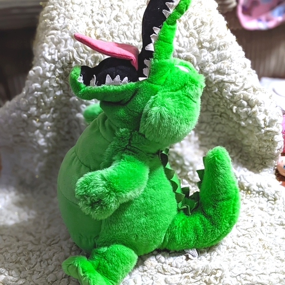 Disney Tick-Tock Crocodile Puppet Peter Pan 90s Vintage Y2K Collectible RARE EUC